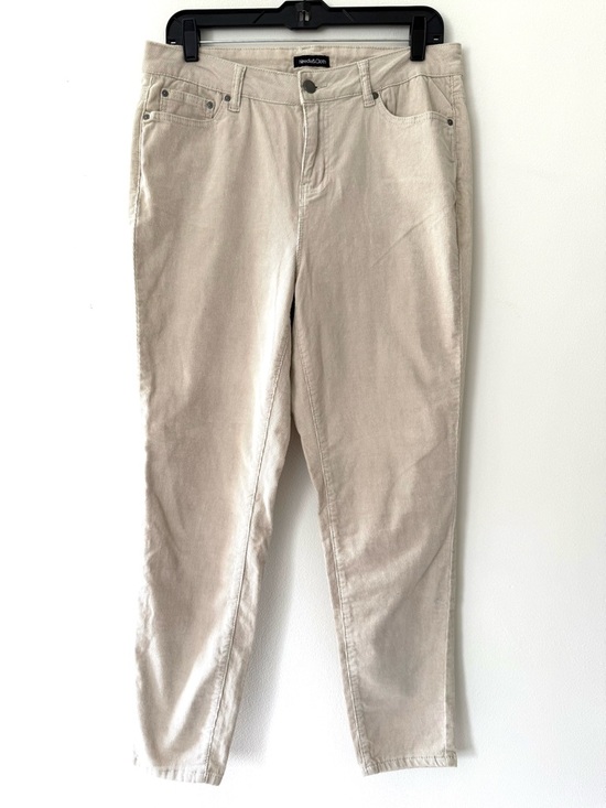 Needle & Cloth Pants - Needle & Cloth Tan Fine-Wale Corduroy Mid-Rise Skinny Ankle Pants Gorpcore